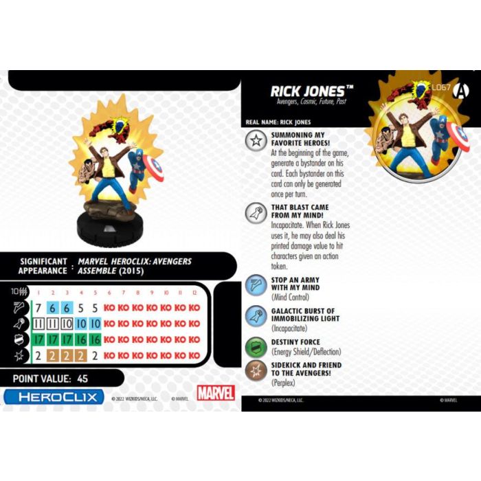 Marvel HeroClix: Avengers Forever Play at Home Kit