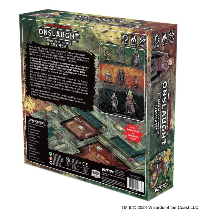 Dungeons & Dragons Game Expansion Onslaught Starter Set - Tendrils of the Lichen Lich *English Version*