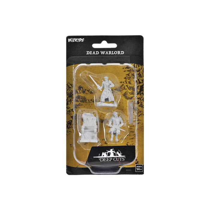 WizKids Deep Cuts Miniatures Unpainted Miniatures 2-Pack Dead Warlord