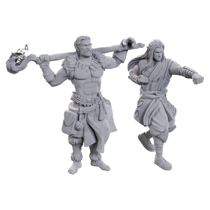 D&D Nolzur's Marvelous Miniatures Unpainted Miniatures 2-Pack Archdruid & Martial Arts Adept