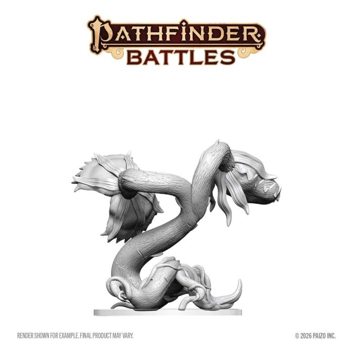Pathfinder Battles Deep Cuts Unpainted Miniature Snapping Flytrap 15 cm