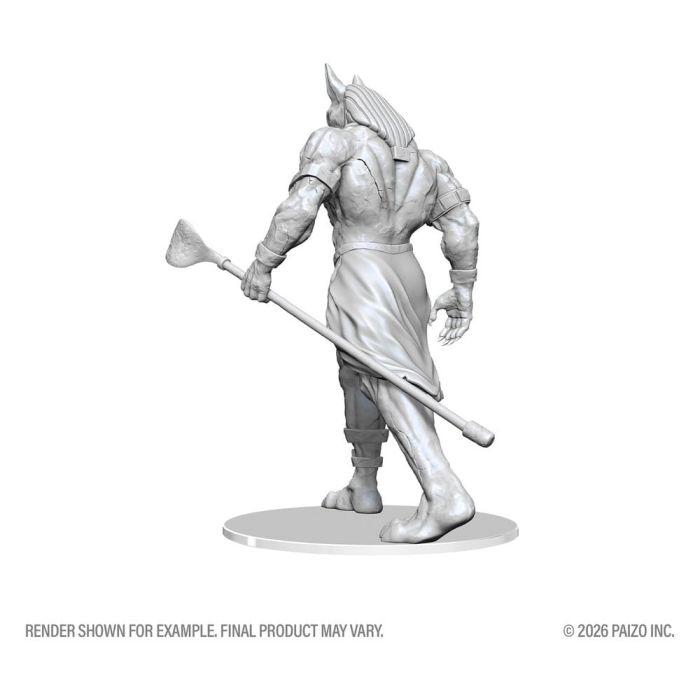 Pathfinder Deep Cuts Unpainted Boxed Miniature Giant Animated Statue