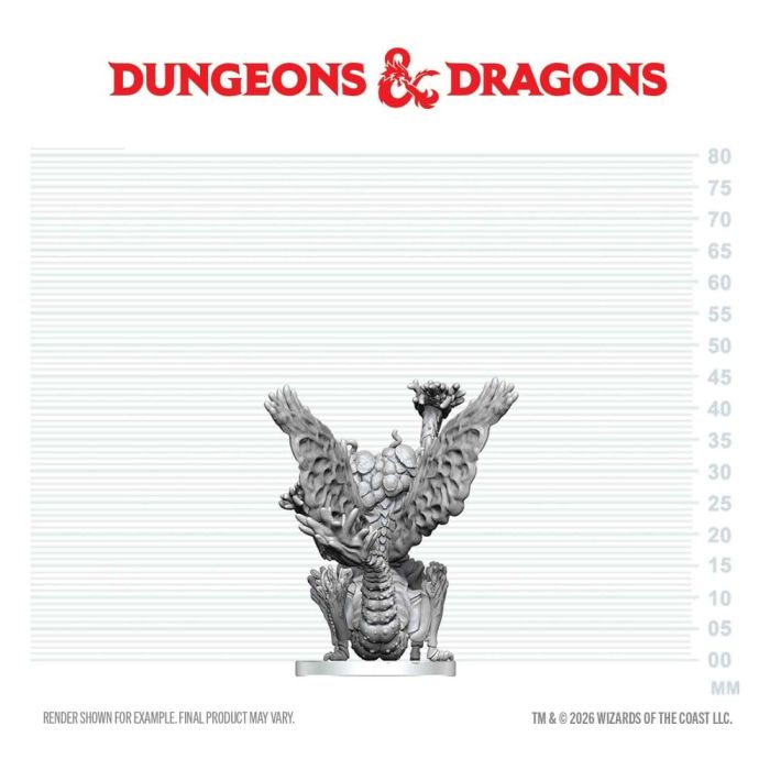 Dungeons & Dragons Nolzur's Marvelous Miniatures Unpainted Miniature Mi-Go 14 cm