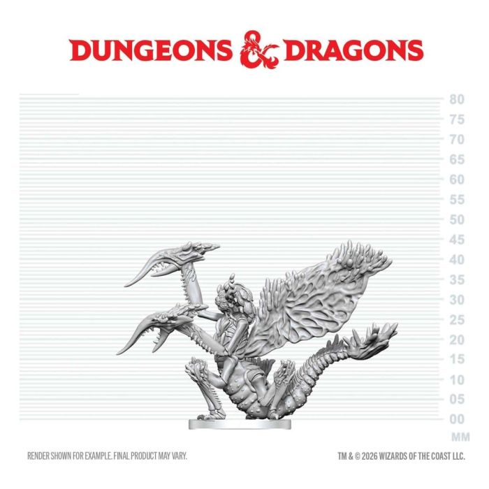 Dungeons & Dragons Nolzur's Marvelous Miniatures Unpainted Miniature Mi-Go 14 cm
