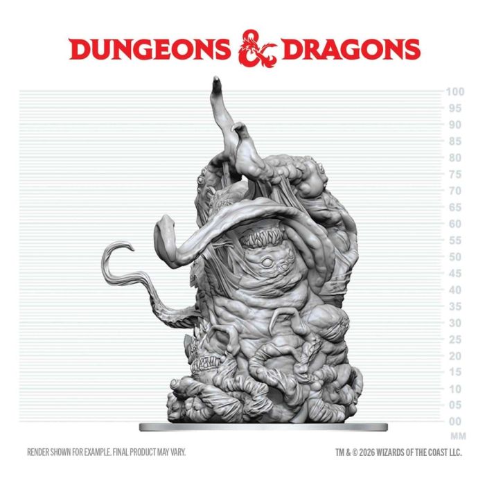 Dungeons & Dragons Nolzur's Marvelous Miniatures Unpainted Miniature Shoggoth 20 cm