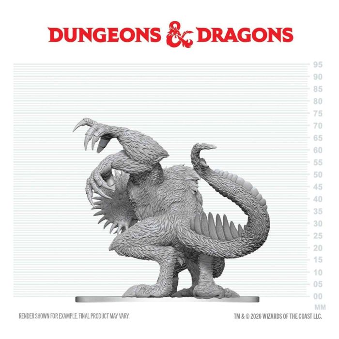 Dungeons & Dragons Nolzur's Marvelous Miniatures Unpainted Miniature Gug 20 cm