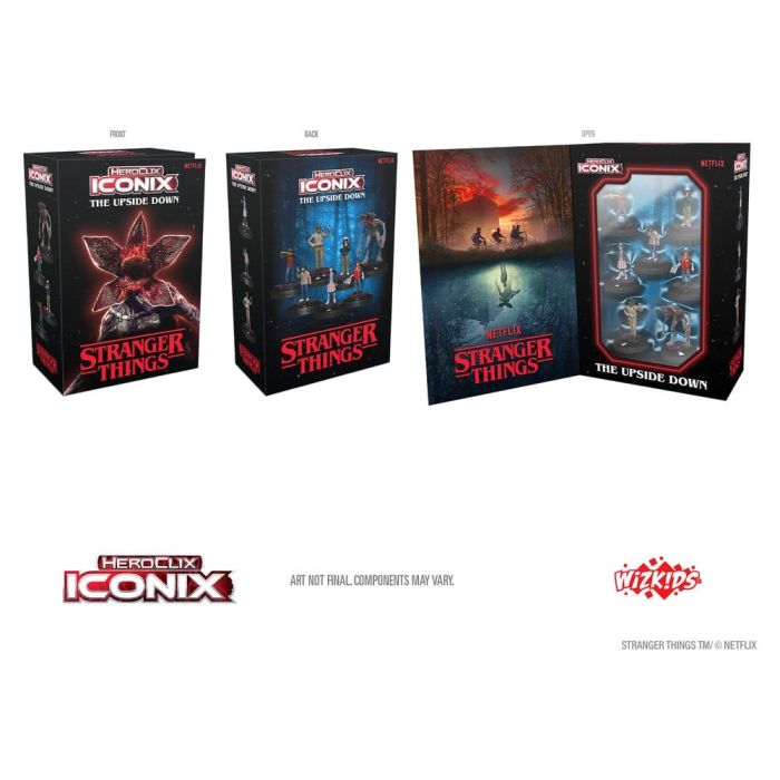 Stranger Things HeroClix Iconix: The Upside Down