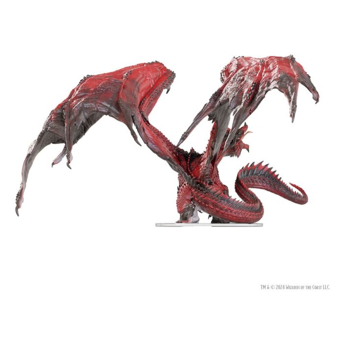 D&D Icons of the Realms Prepainted Miniature Adult Red Dragon Tyrant 18 cm 