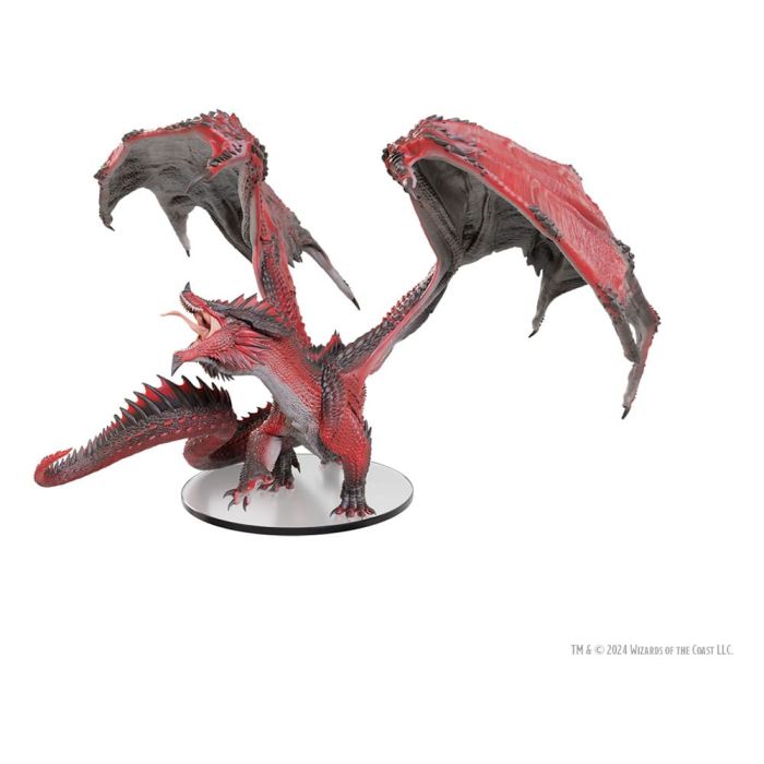 D&D Icons of the Realms Prepainted Miniature Adult Red Dragon Tyrant 18 cm 