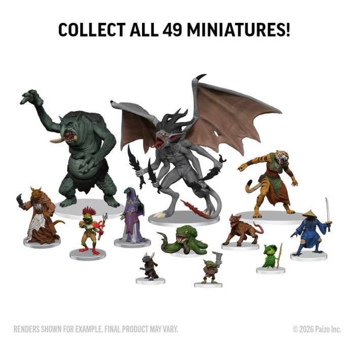 Pathfinder Battles: Monster Core Booster Brick (10)