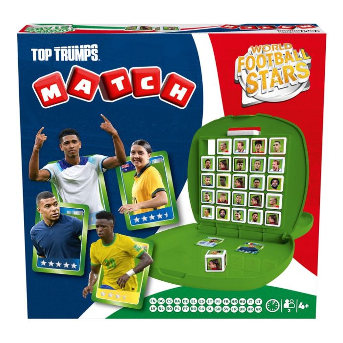 World football stars Top Trumps Match - The Crazy Cube Game Green Version