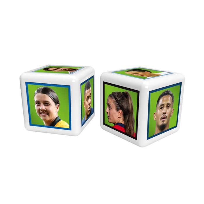 World football stars Top Trumps Match - The Crazy Cube Game Green Version