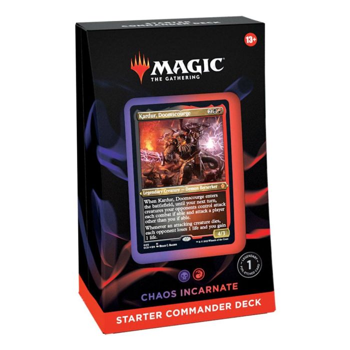 Magic the Gathering Starter Commander Decks 2022 Display (5) english
