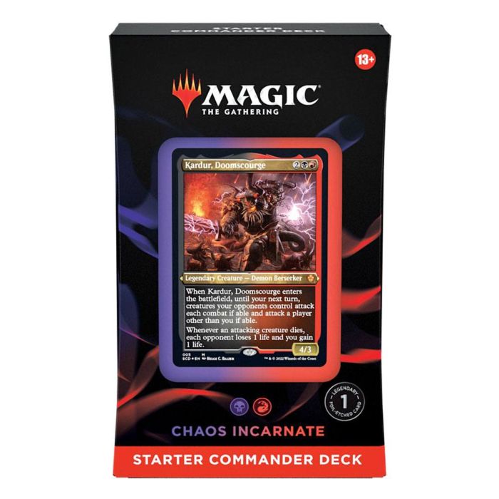 Magic the Gathering Starter Commander Decks 2022 Display (5) english