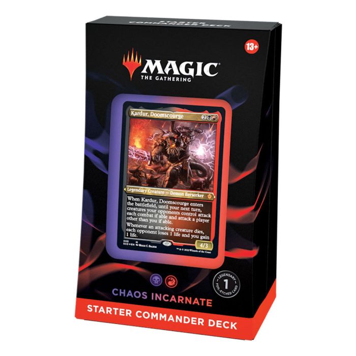 Magic the Gathering Starter Commander Decks 2022 Display (5) english