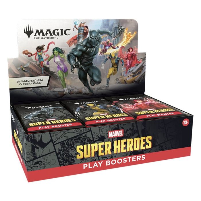 Magic the Gathering Marvel Super Heroes Play Booster Display (30) english