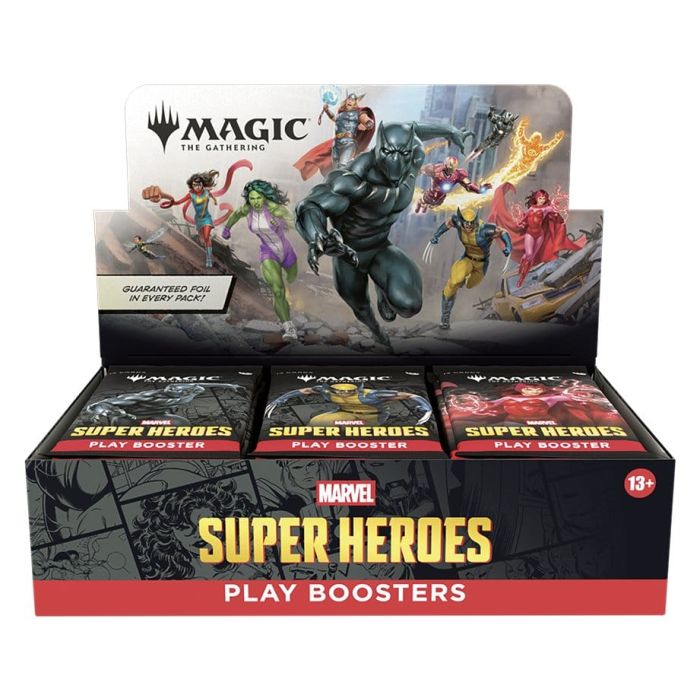 Magic the Gathering Marvel Super Heroes Play Booster Display (30) english