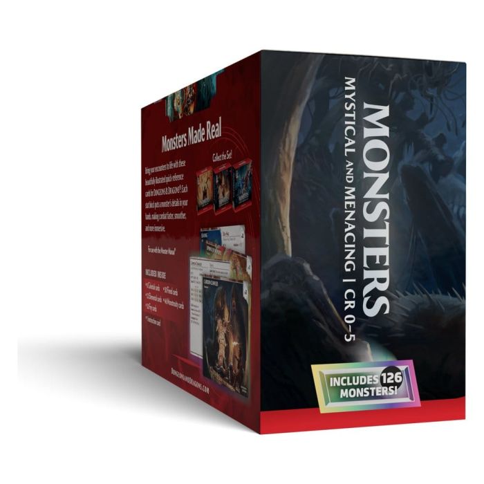 Dungeons & Dragons RPG Reference Cards: Monsters (Mystical and Menacing) *English Version*