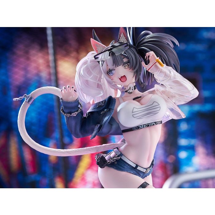 Original Character Figure 1/7 Melterna Girl: Metako Illustration by Neko Metal 23 cm