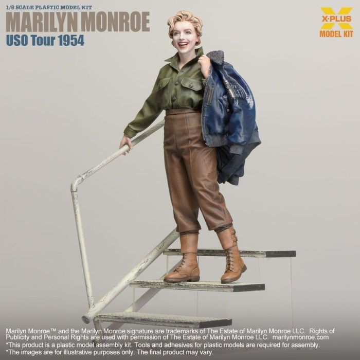 Marilyn Monroe Plastic Model Kit 1/8 (Reproduction) 26 cm