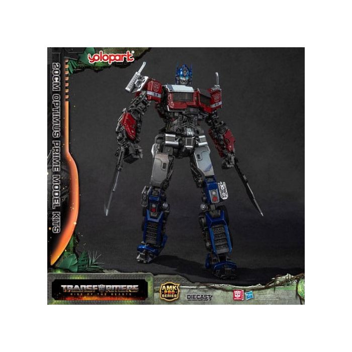 Transformers: Rise of the Beasts AMK Pro Series Plastic Model Kit Optimus Prime (Oversea Version) 20 cm