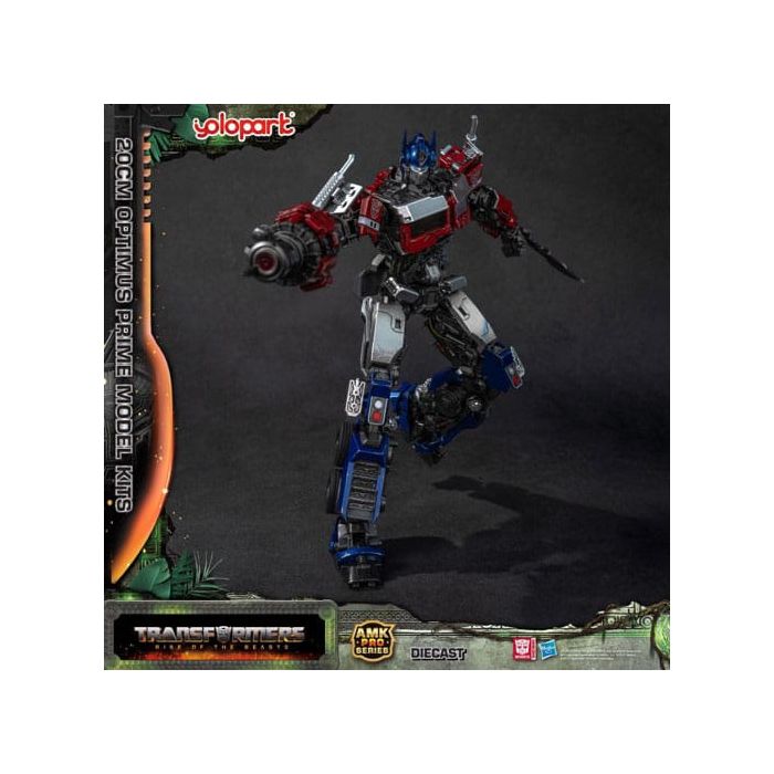 Transformers: Rise of the Beasts AMK Pro Series Plastic Model Kit Optimus Prime (Oversea Version) 20 cm
