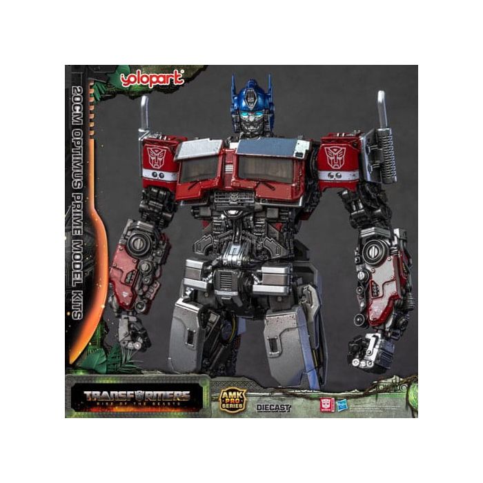 Transformers: Rise of the Beasts AMK Pro Series Plastic Model Kit Optimus Prime (Oversea Version) 20 cm