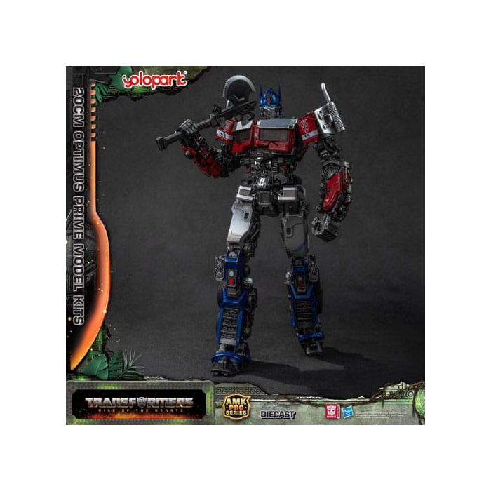 Transformers: Rise of the Beasts AMK Pro Series Plastic Model Kit Optimus Prime (Oversea Version) 20 cm