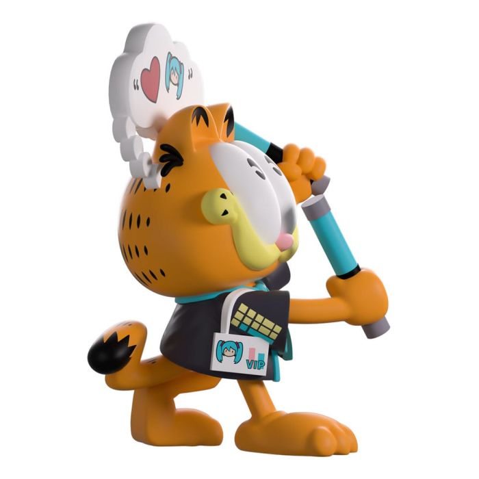 Hatsune Miku x Garfield Vinyl Figure Miku Concert Garfield 13 cm         