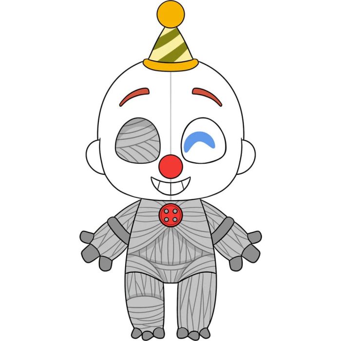 Five Nights at Freddy's Plush Figure Ennard Chibi 22 cm
