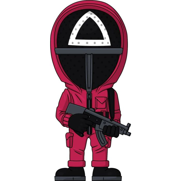 Squid Game Vinyl Figure Masked Soldier 11 cm