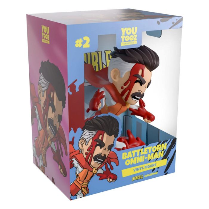 Invincible Vinyl Figure Radio Battletorn Omniman 11 cm          