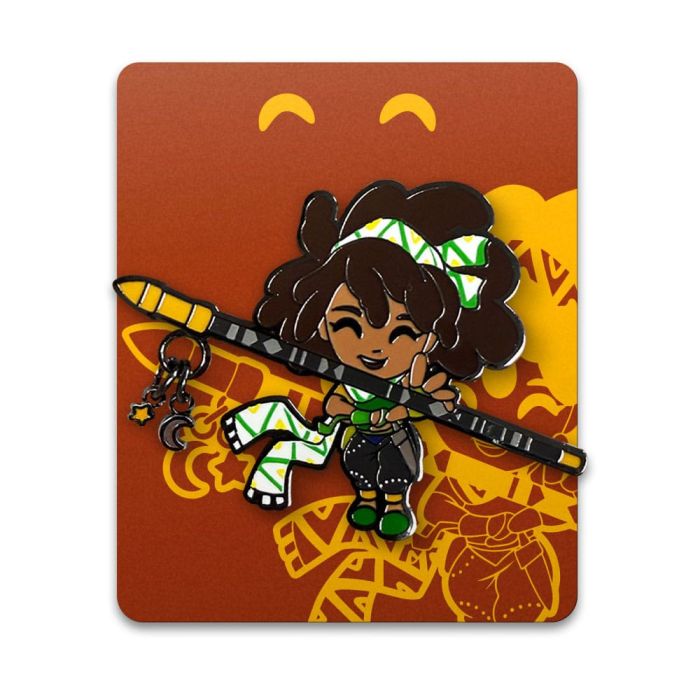 Eiyuden Chronicle: Hundred Heroes Pin Badge Marisa 5 cm         