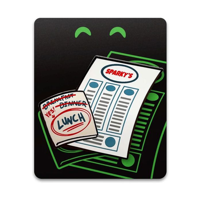 Five Nights at Freddy´s Pin Badge MatPat Menu 5 cm      