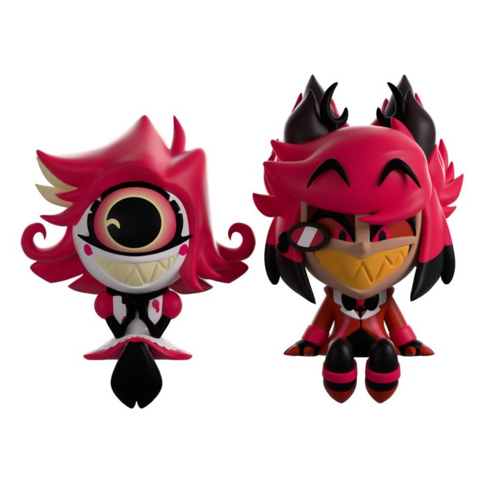 Hazbin Hotel Vinyl Figures Alastor & Niffty Monitor Buddiez        