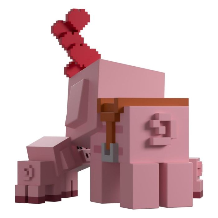 Minecraft Vinyl Figure Pig Family 8 cm       