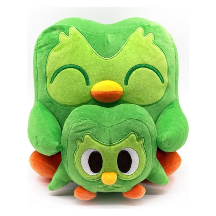 Duolingo Plush Figure Study Buddy Duo 22 cm