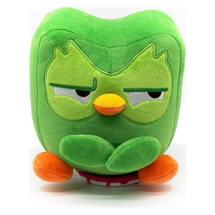 Duolingo Plush Figure No Streak Duo Shoulder Rider 15 cm