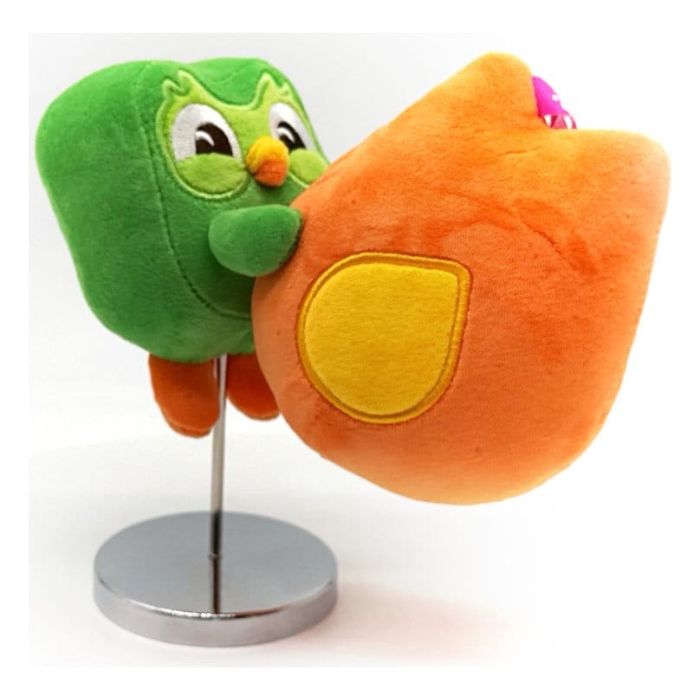 Duolingo Plush Keychain Streak Flame Duo 13 cm