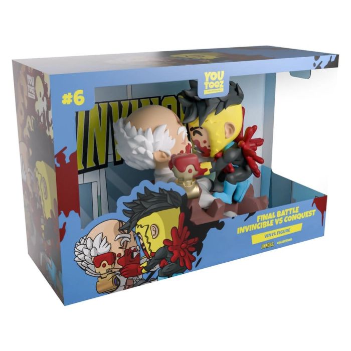 Invincible Vinyl Figure Final Battle Invincible vs Conquest 12 cm