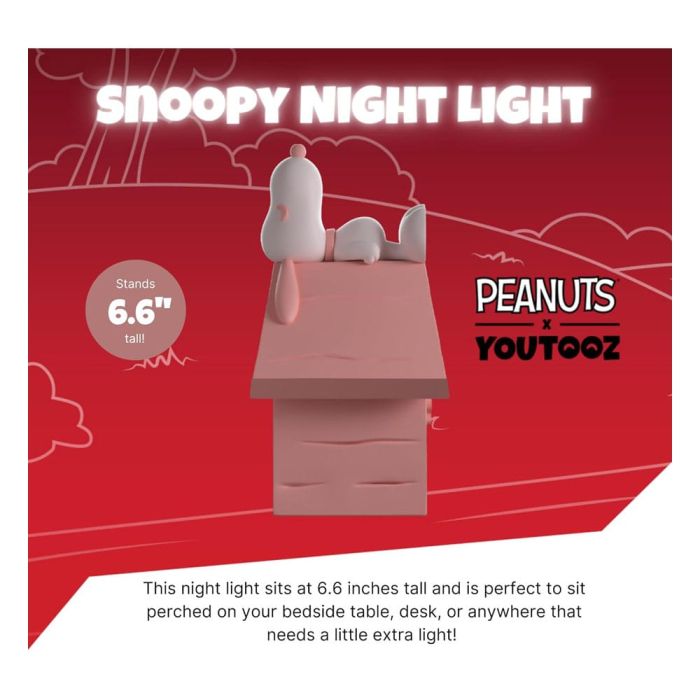 Peanuts Night Light Snoopy 17 cm                
