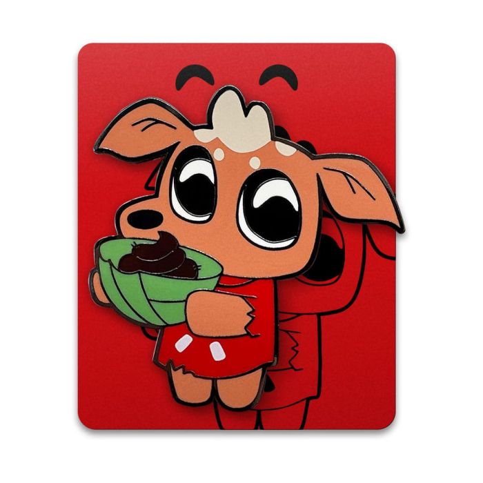 Cult of The Lamb Pin Badge Dinner 5 cm