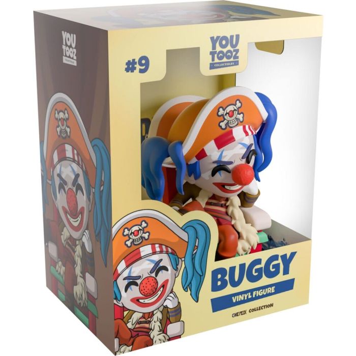 One Piece Vinyl Figure King Buggy 10 cm