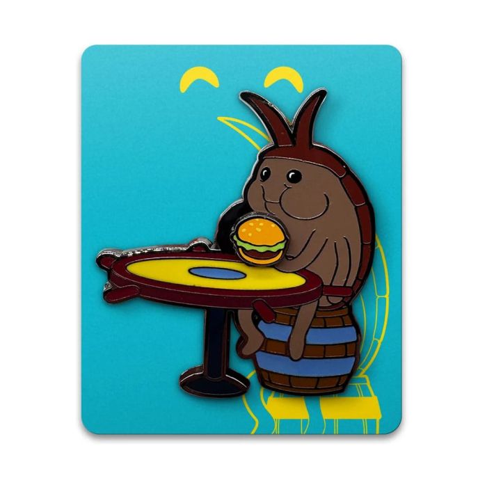 SpongeBob SquarePants Pin Badge Cockroach 5 cm     
