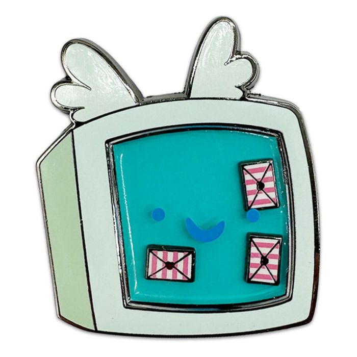 Bee and PuppyCat Shaker Pin Badge Temp Bot 5 cm 
