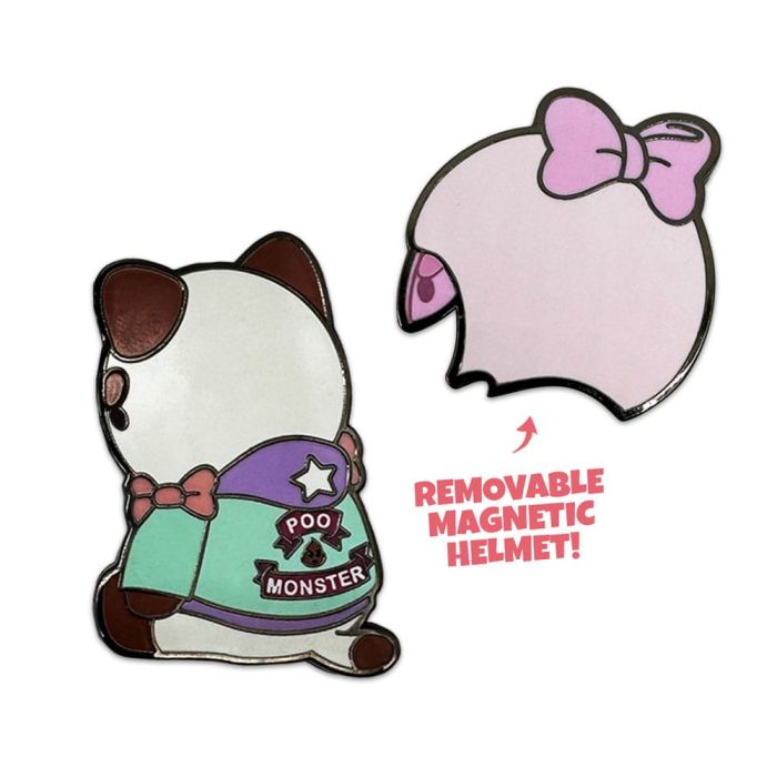 Bee and PuppyCat Magnetic Pin Badge PuppyCat 5 cm 