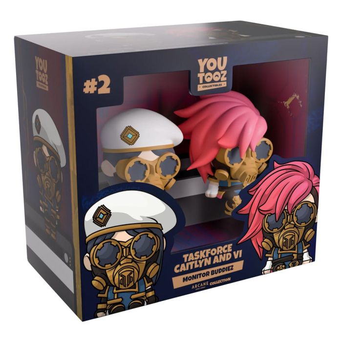 Arcane Vinyl Figures 2-Pack Caitlyn & Vi Taskforce 7 cm  