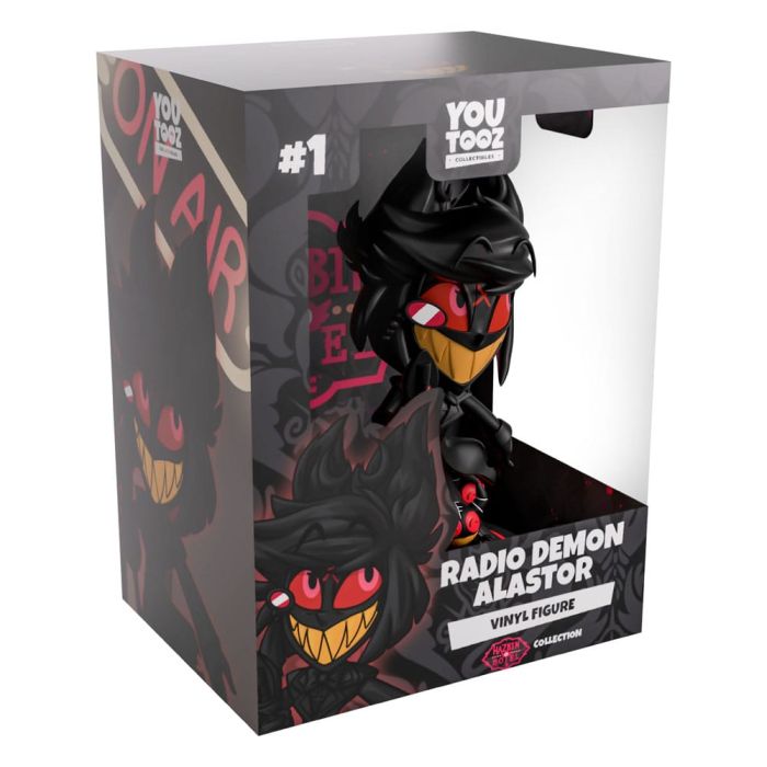 Hazbin Hotel Vinyl Figure Radio Demon Alastor 14 cm       