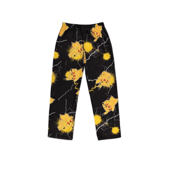 Pokémon Jersey Pants Pikachu Size XL
