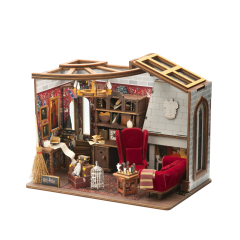 Harry Potter 3D Wooden Model Kit - Gryffindor Common Room - Puremind